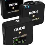 RØDE Wireless Go II Dual Channel Wireless System with Built-in Microphones with Analogue and Digital USB Outputs, Compatible with Cameras, Windows and MacOS computers, iOS and Android phones