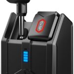 JOYO Wireless Guitar System 5.8GHz Wireless Guitar Transmitter Receiver with Charging Box 4 Signal Channel for Guitar Bass Electric Instruments (JW-06)
