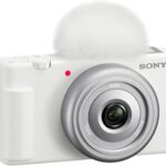 Sony ZV-1F Vlog Camera for Content Creators and Vloggers White